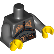 Lego tělo, černá (4668450)